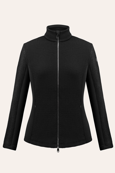 POIVRE BLANC STRETCH FLEECE JACKET