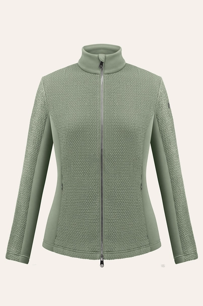 POIVRE BLANC STRETCH FLEECE JACKET