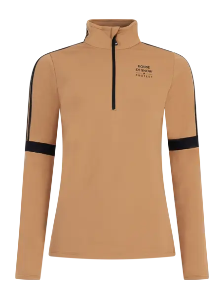 PROTEST CARLY 1/4 ZIP ACTIVE TOP