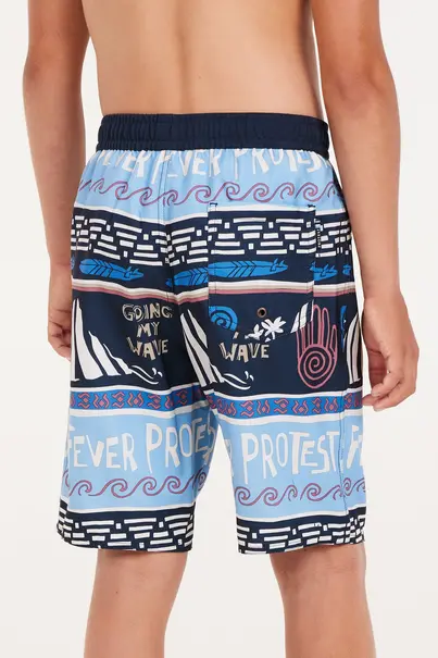 PROTEST CINEMA JR BEACHSHORT