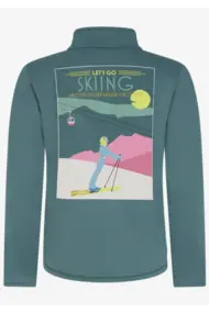 PROTEST DESRA JR 1/4 ZIP ACTIVE TOP