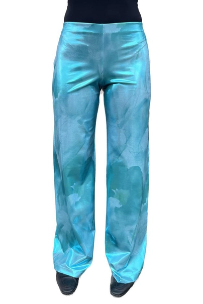 RAFFAELA D'ANGELO PANTALONE LYCRA LAMINATA