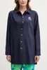 RALPH LAUREN LOGO EMBROIDERED SHIRTCOVER UP