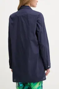 RALPH LAUREN LOGO EMBROIDERED SHIRTCOVER UP