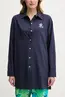 RALPH LAUREN LOGO EMBROIDERED SHIRTCOVER UP