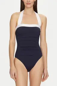 RALPH LAUREN SHIRRED BANDEAU MIO