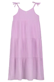 SHIWI CARTAGENA MOUSSELINE WAFFLE DRESS