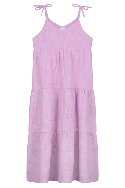 SHIWI CARTAGENA MOUSSELINE WAFFLE DRESS