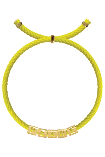SORBET ISLAND GOLD PLATED LETTER