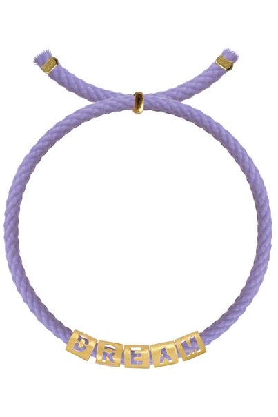 SORBET ISLAND GOLD PLATED LETTER