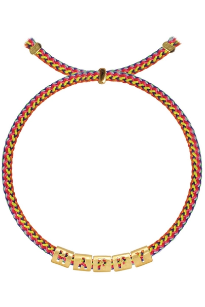 SORBET ISLAND GOLD PLATED LETTER