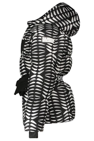 SUPERREBEL PUFF GIRLS FLEECE HOODED JACKET
