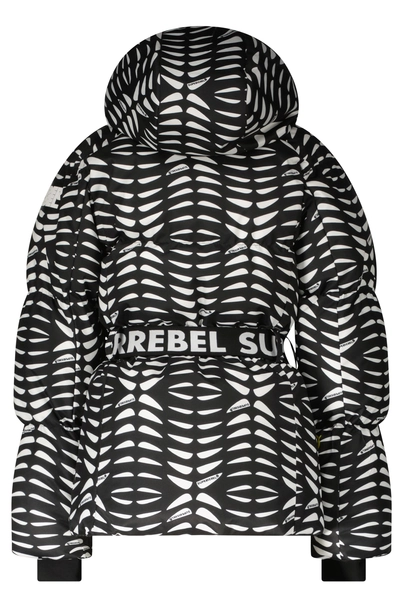 SUPERREBEL PUFF GIRLS FLEECE HOODED JACKET