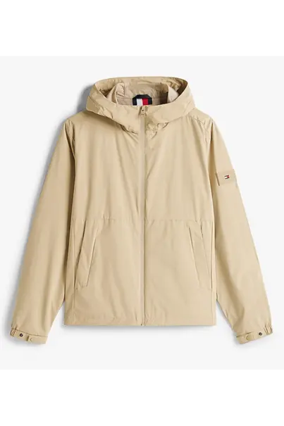 TOMMY HILFIGER BRANDED HOODED JACKET