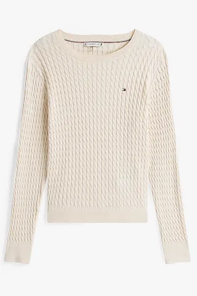 TOMMY HILFIGER CABLE C-NK LS SWEATSHIRT