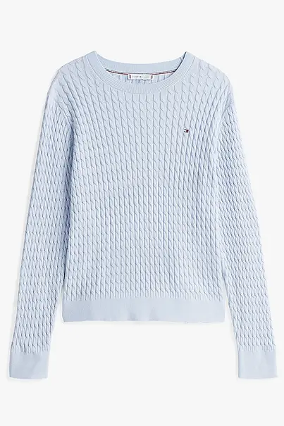 TOMMY HILFIGER CABLE C-NK LS SWEATSHIRT
