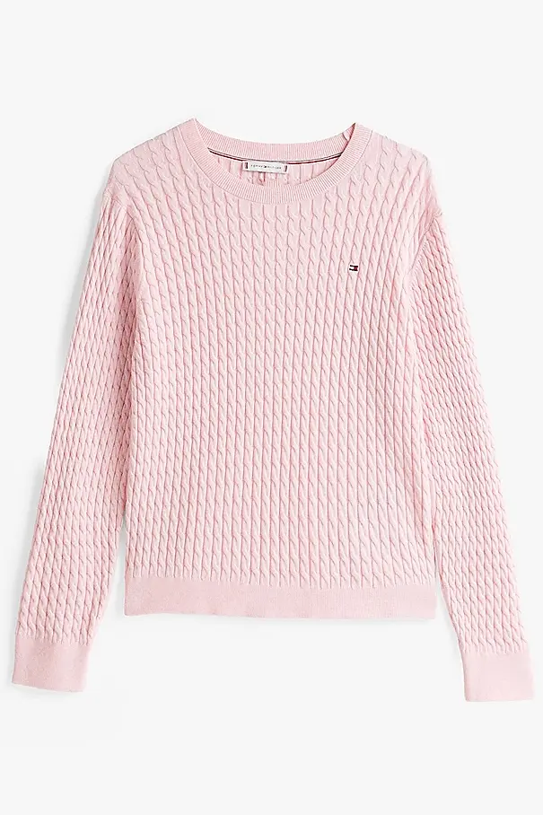 TOMMY HILFIGER CABLE C-NK LS SWEATSHIRT