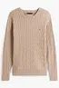 TOMMY HILFIGER CLASSIC COTTON CABLE CREW NECK