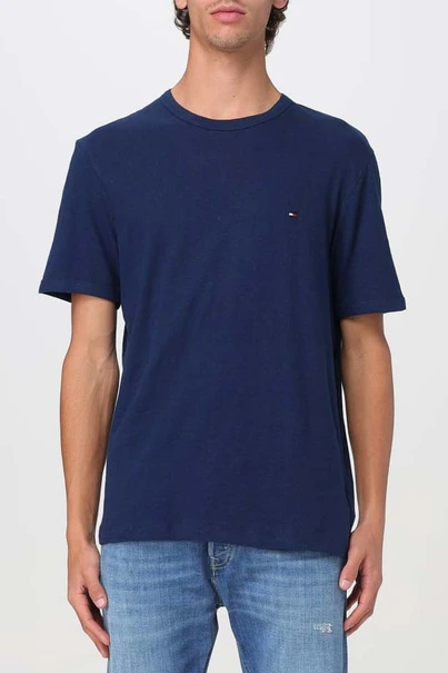 TOMMY HILFIGER COTTON LINEN TEE