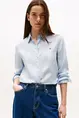 TOMMY HILFIGER ESS LINEN RELAXED SHIRT