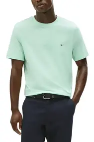TOMMY HILFIGER ESS SEASONAL REG FIT SOLID TEE