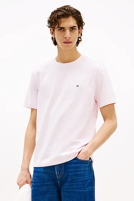 TOMMY HILFIGER ESS SEASONAL REG FIT SOLID TEE