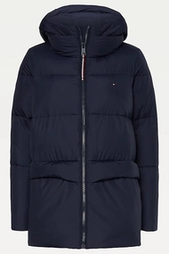 TOMMY HILFIGER ESS SORONA PADDED LOGO COAT