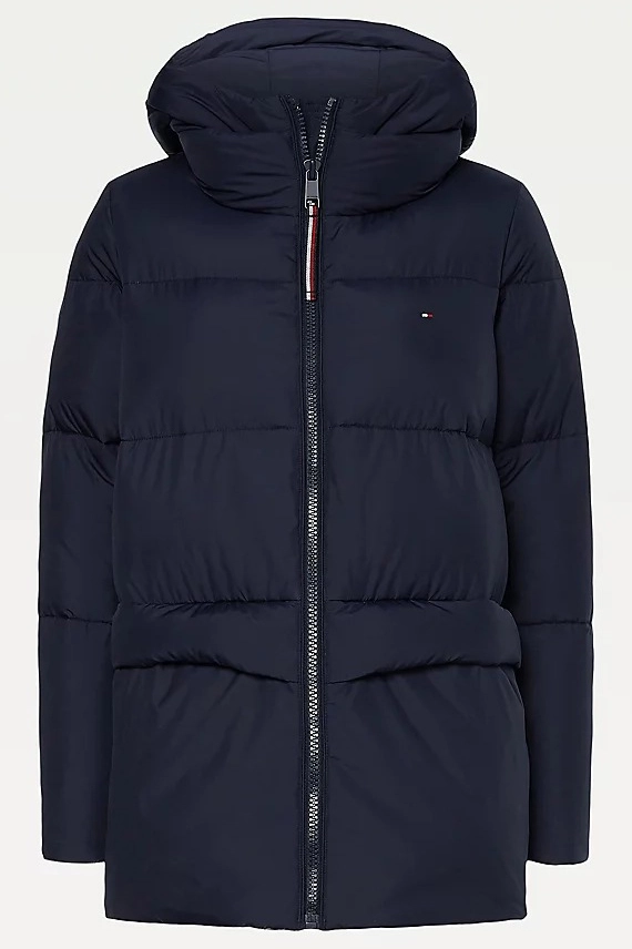 TOMMY HILFIGER ESS SORONA PADDED LOGO COAT