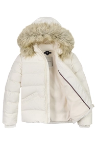 TOMMY HILFIGER ESSENTIAL DOWN FUR HOOD JACKET