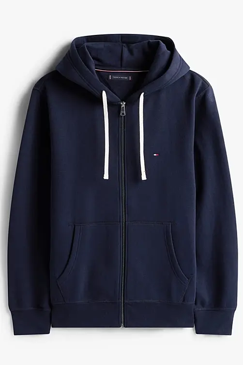 TOMMY HILFIGER ESSENTIAL FLEECE ZIP THROUGH