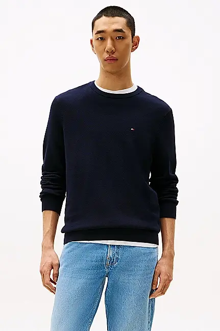 TOMMY HILFIGER ESSENTIAL INTECHNO 1/4 ZIP