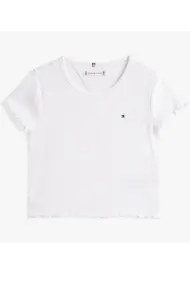 TOMMY HILFIGER ESSENTIAL RIB TOP SS