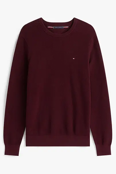 TOMMY HILFIGER ESSENTIAL STRUCTURE CREW NECK