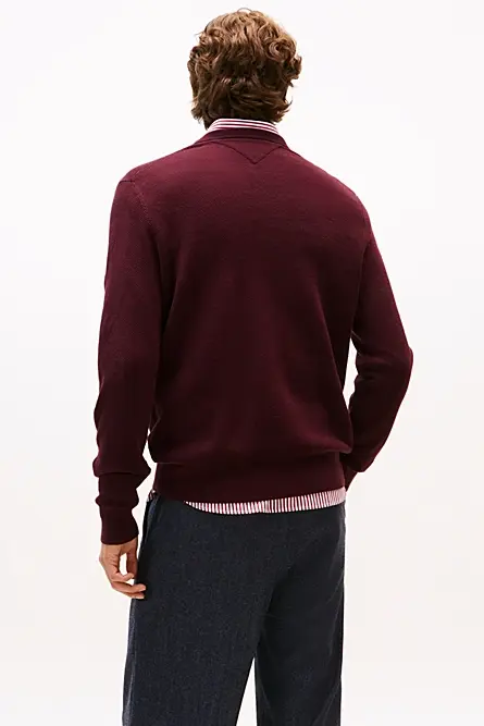 TOMMY HILFIGER ESSENTIAL STRUCTURE CREW NECK