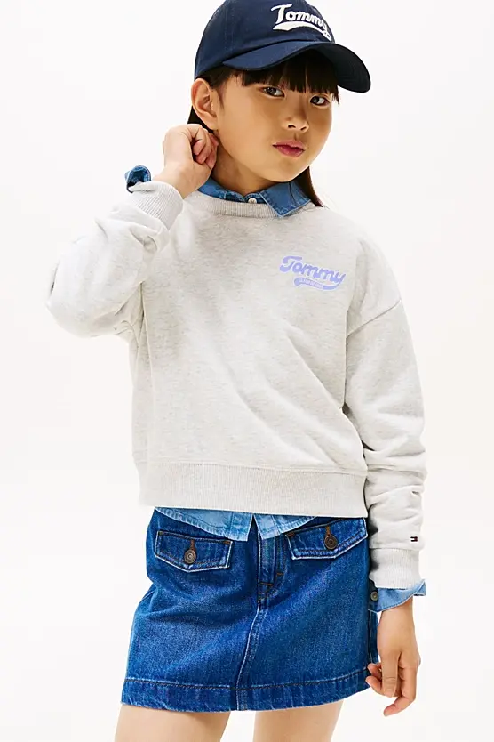 TOMMY HILFIGER FLOCK SWEATSHIRT