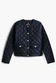 TOMMY HILFIGER G/BUTTON QUILTED REGULAR JACKET