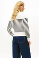 TOMMY HILFIGER JERSEY GOLD BTN MOCK-NK SWEATER