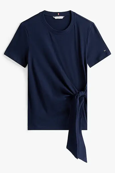 TOMMY HILFIGER KNOT BOAT-NK SS TEE