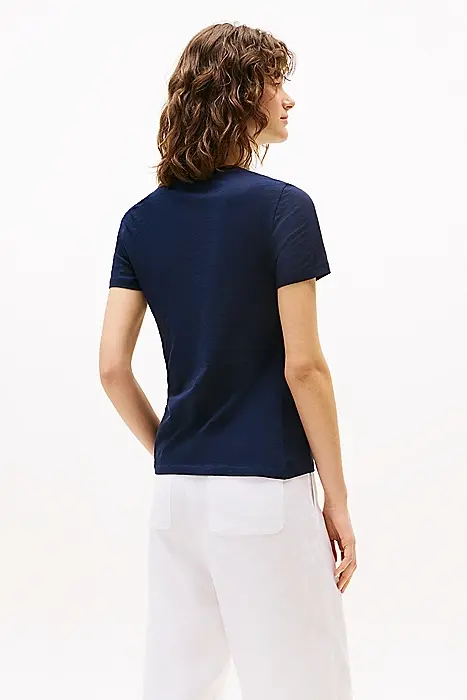 TOMMY HILFIGER KNOT BOAT-NK SS TEE
