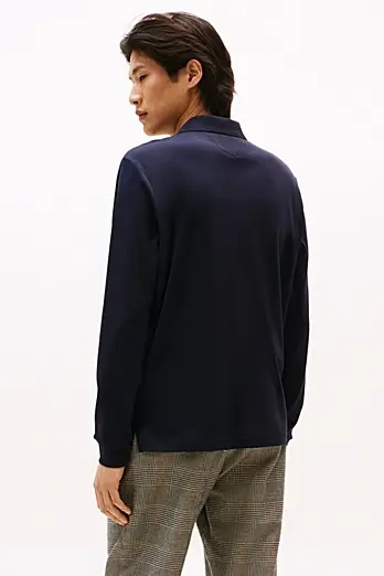 TOMMY HILFIGER L/S LIQUID COTTON REG POLO