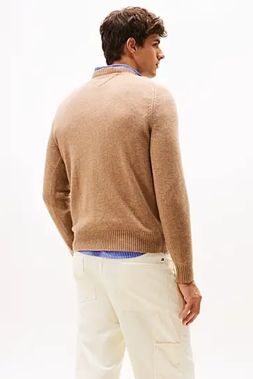 TOMMY HILFIGER LAMBSWOOL CREW NECK