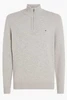 TOMMY HILFIGER LAMBSWOOL ZIP MOCK