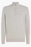 TOMMY HILFIGER LAMBSWOOL ZIP MOCK