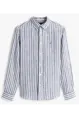 TOMMY HILFIGER LINEN ESSENTIAL STRIPE RF SHIRT
