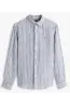 TOMMY HILFIGER LINEN ESSENTIAL STRIPE RF SHIRT