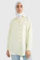 TOMMY HILFIGER LINEN N RELAXED LONG SHIRT LS