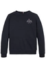 TOMMY HILFIGER LOGO PUFF EMRB REG SWEATSHIRT