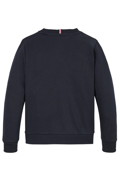 TOMMY HILFIGER LOGO PUFF EMRB REG SWEATSHIRT