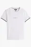 TOMMY HILFIGER LOGO TIPPED TEE