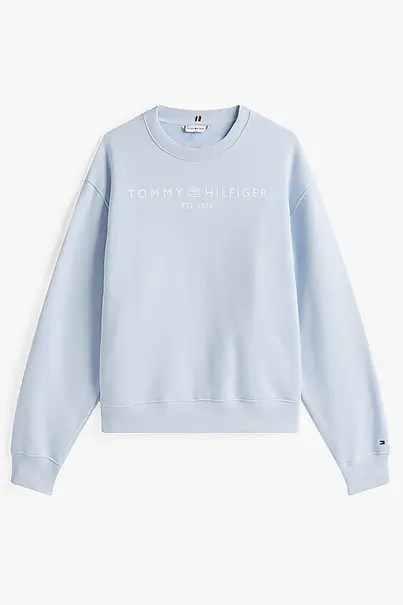 TOMMY HILFIGER MDRN REG CORP LOGO C-NK SWEATSHIRT